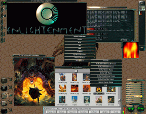 Enlightenment DR-0.12 desktop by the RasterMan.