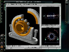 MicroStation95 for Linux with MasterPiece.